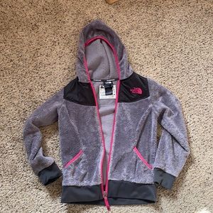 Girls North Face Fleece coat